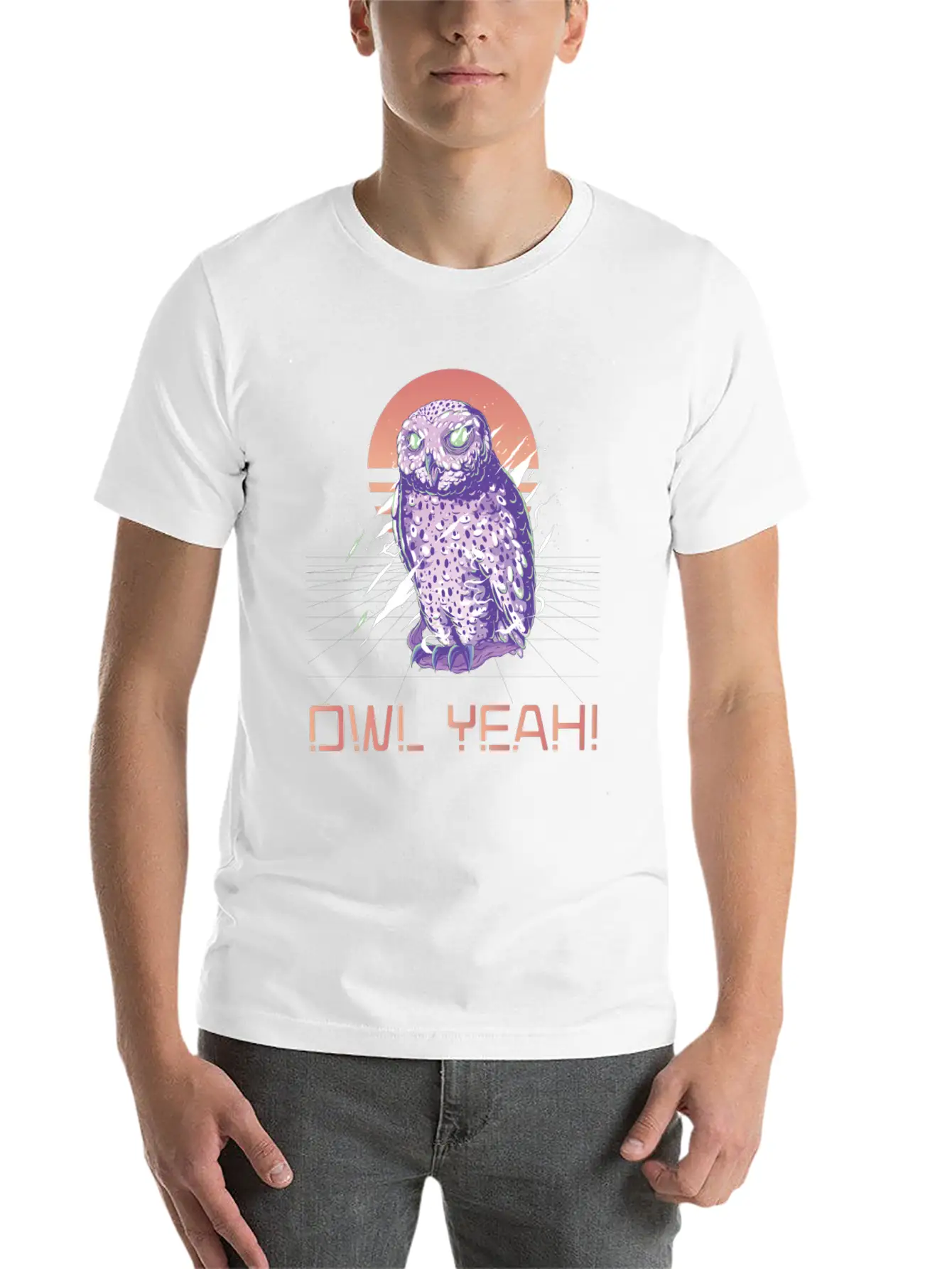 Owl Yeah Owl Lover Nocturnal Bird Owl Whisperer Breathable Graphic T-Shirt – Perfect For Casual Days