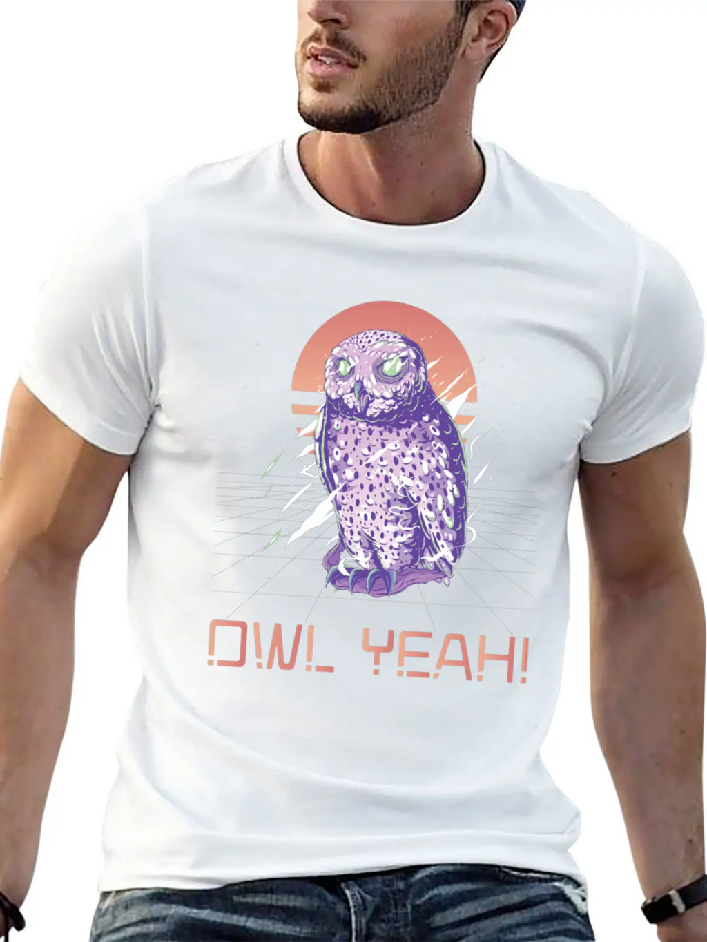 Owl Yeah Owl Lover Nocturnal Bird Owl Whisperer Breathable Graphic T-Shirt – Perfect For Casual Days