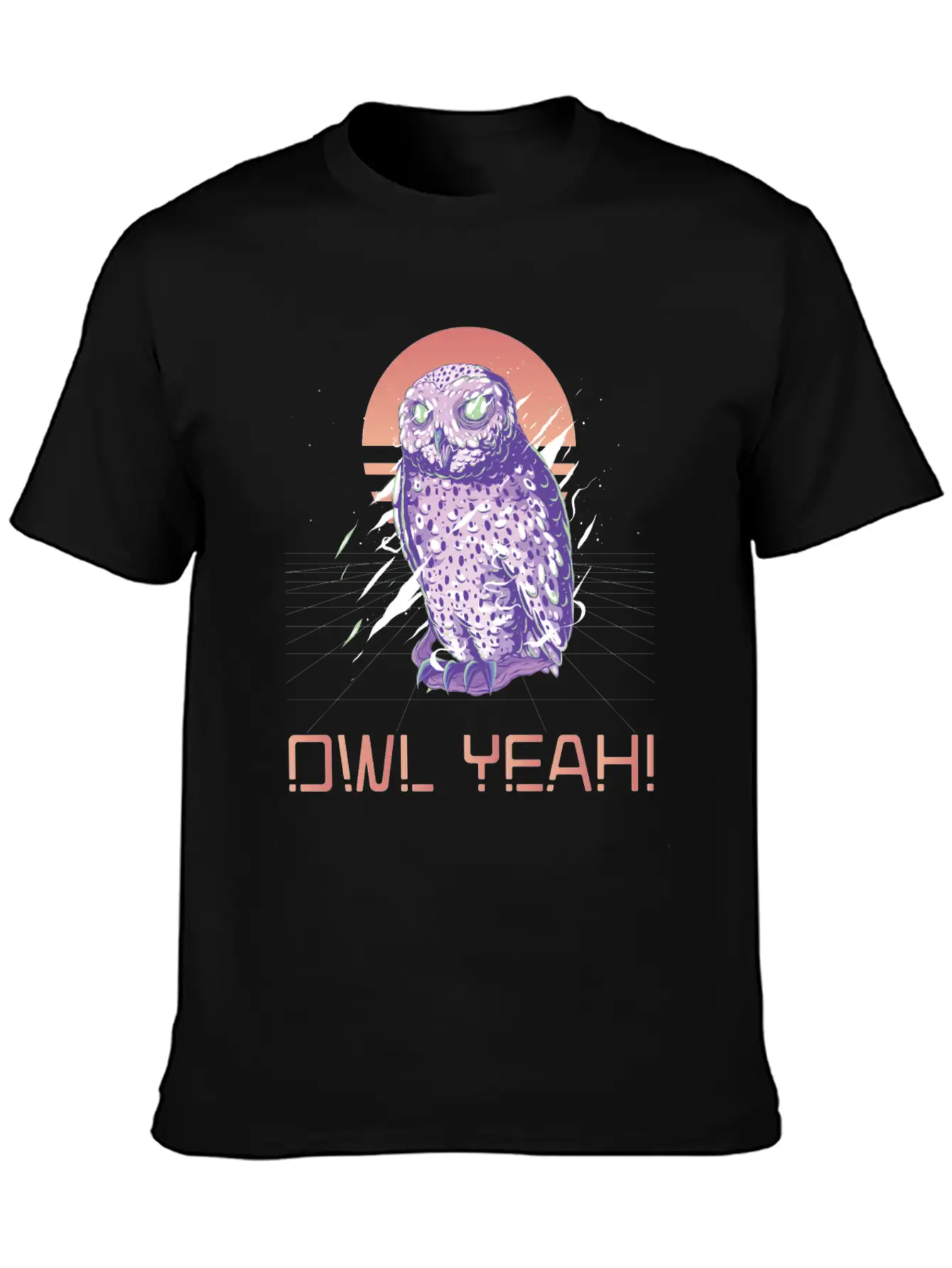 Owl Yeah Owl Lover Nocturnal Bird Owl Whisperer Breathable Graphic T-Shirt – Perfect For Casual Days