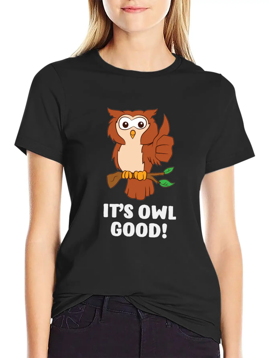 Owls Gift It's Owl Good Love Owls Timeless Short Sleeve Tee – Comfy And Minimalist Design