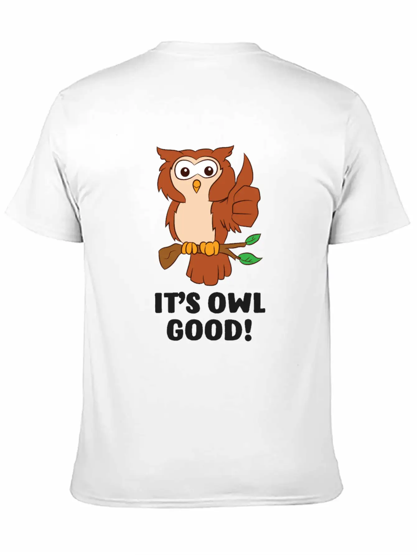 Owls Gift It's Owl Good Love Owls Timeless Short Sleeve Tee – Comfy And Minimalist Design