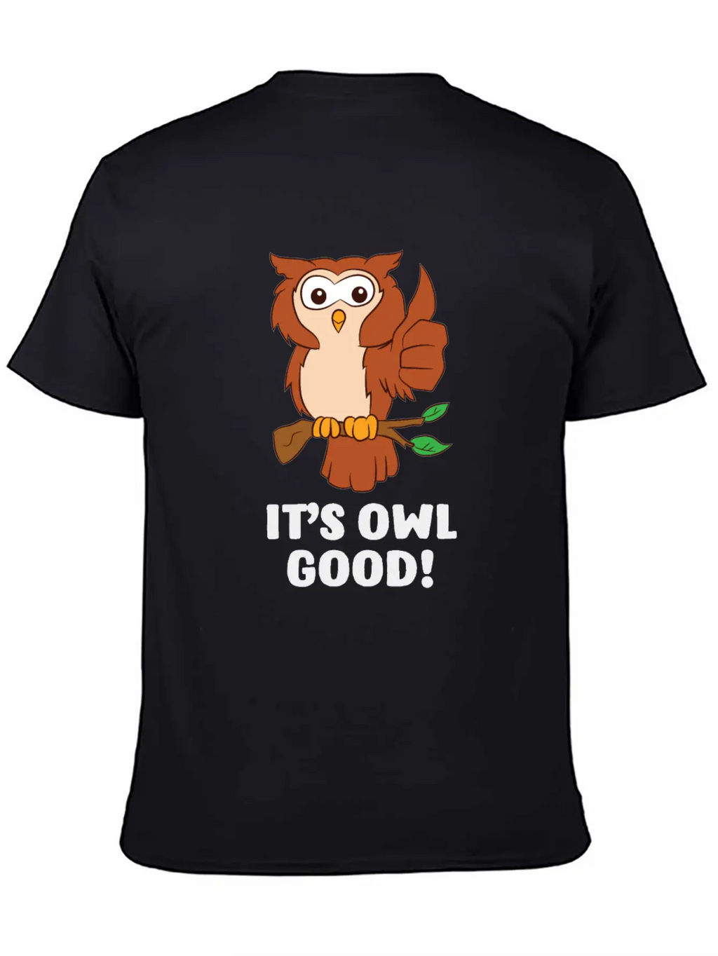Owls Gift It's Owl Good Love Owls Timeless Short Sleeve Tee – Comfy And Minimalist Design