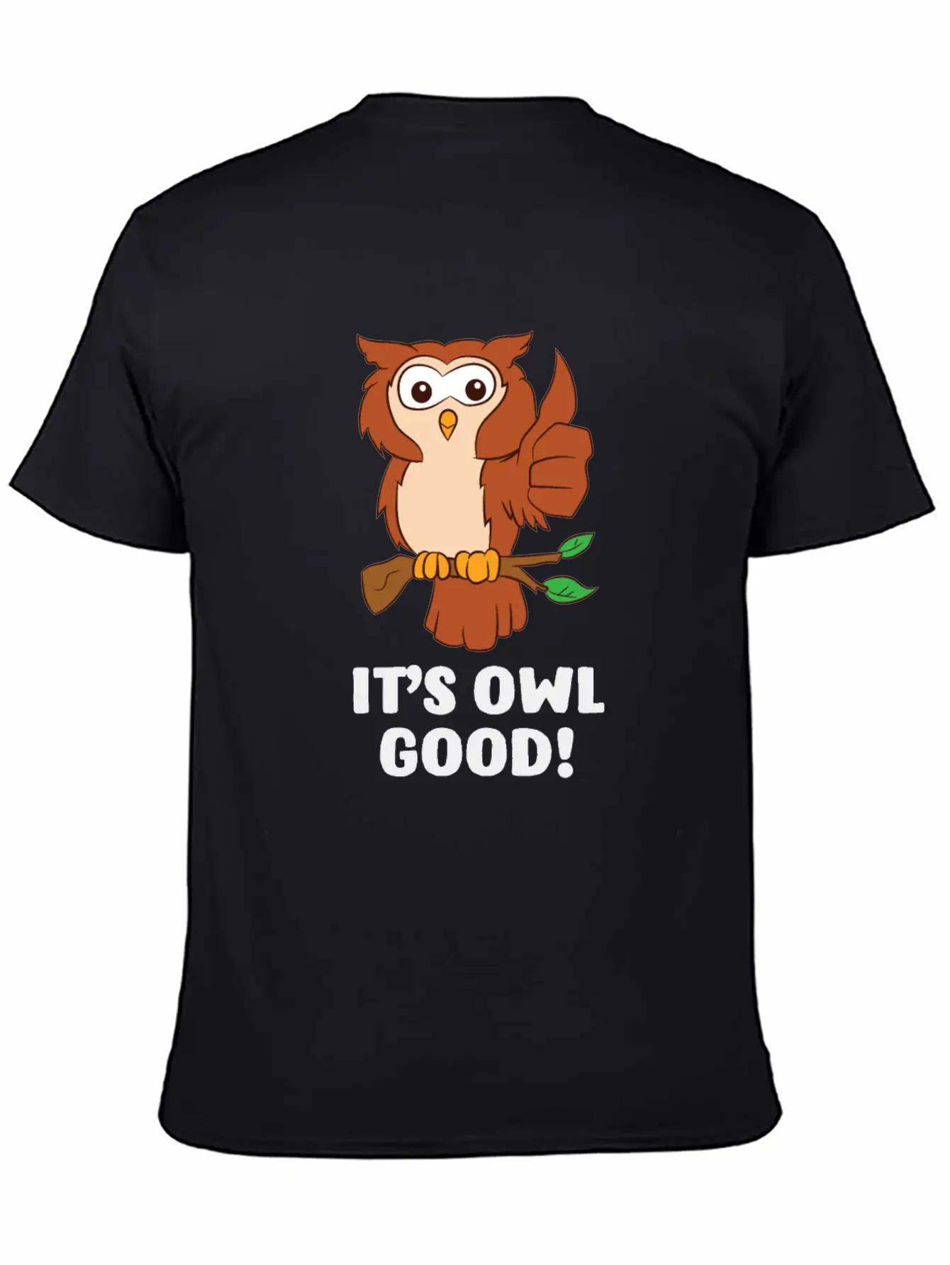 Owls Gift It's Owl Good Love Owls Timeless Short Sleeve Tee – Comfy And Minimalist Design