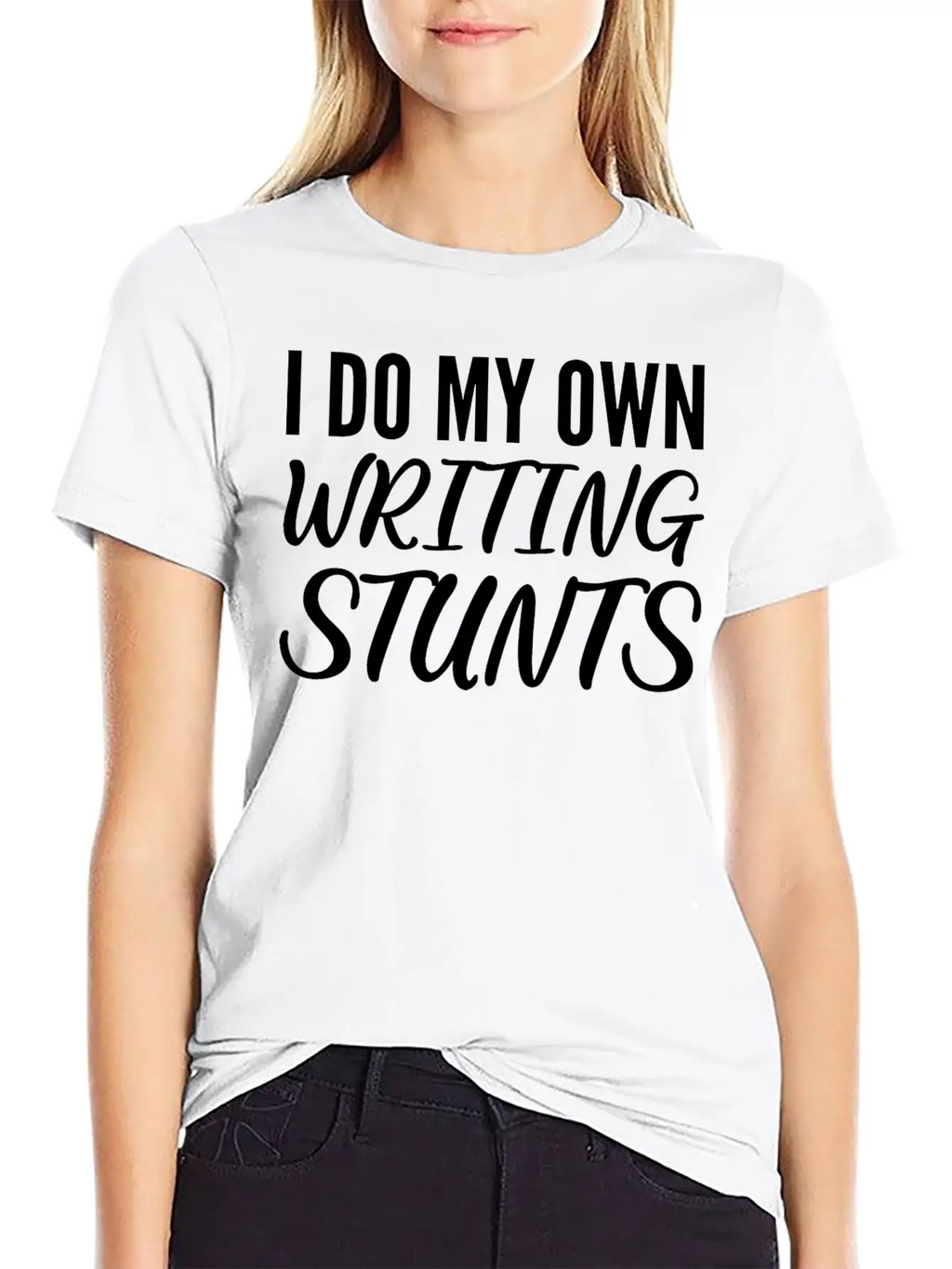 Own Writing Stunts Scriptwriter Gift Classic Cotton Tee – Unisex Comfort For Any Season