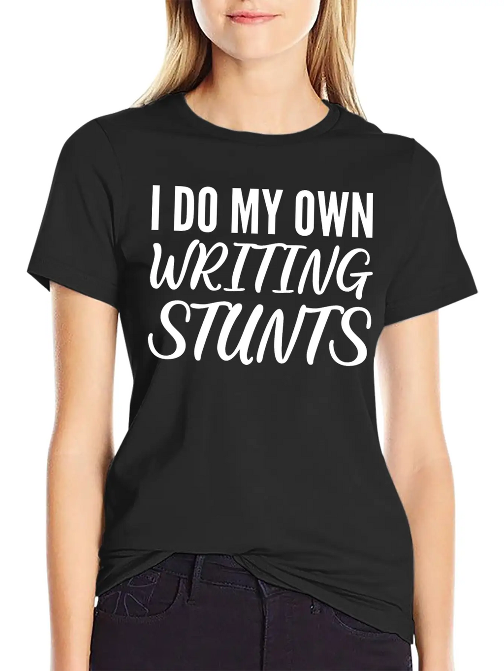 Own Writing Stunts Scriptwriter Gift Classic Cotton Tee – Unisex Comfort For Any Season