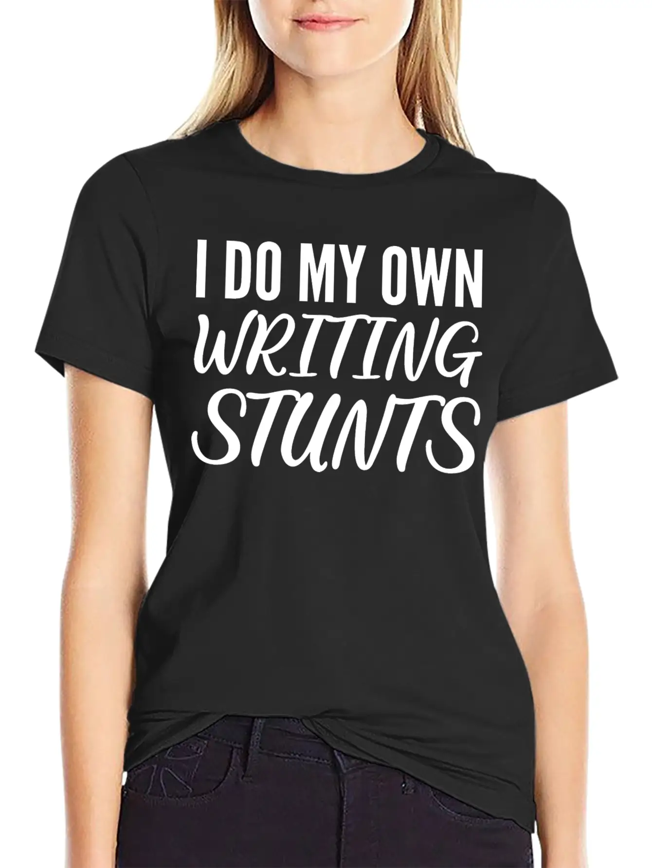 Own Writing Stunts Scriptwriter Gift Classic Cotton Tee – Unisex Comfort For Any Season