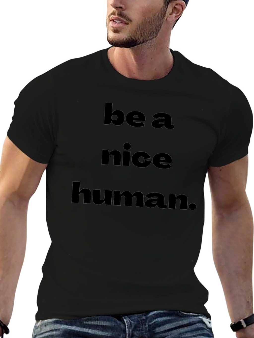 Be A Nice Human Graphic T-Shirt