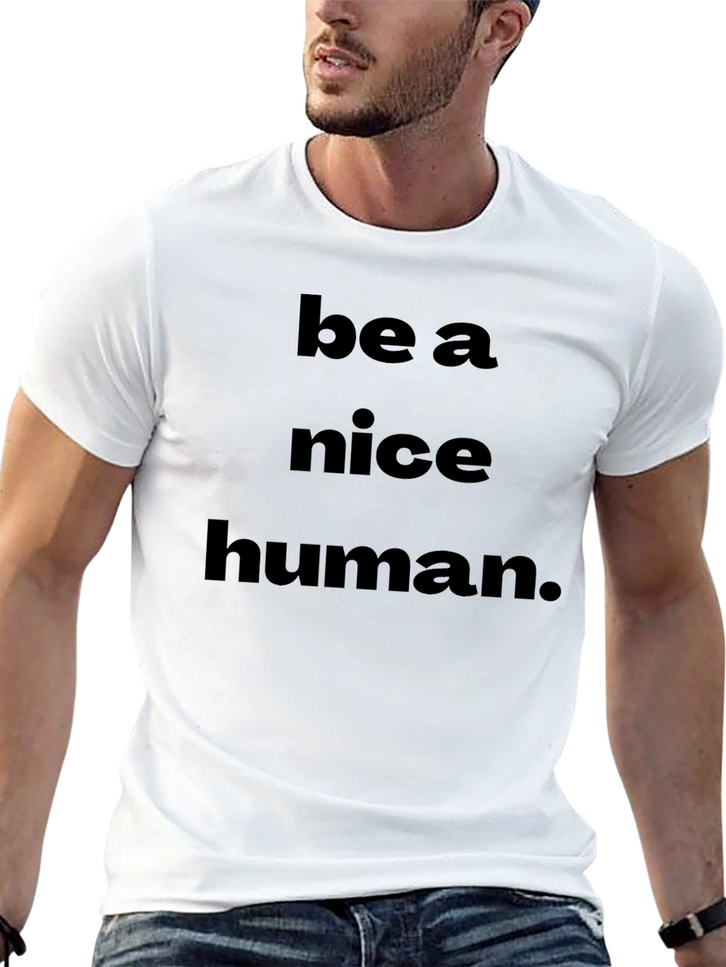 Be A Nice Human Graphic T-Shirt