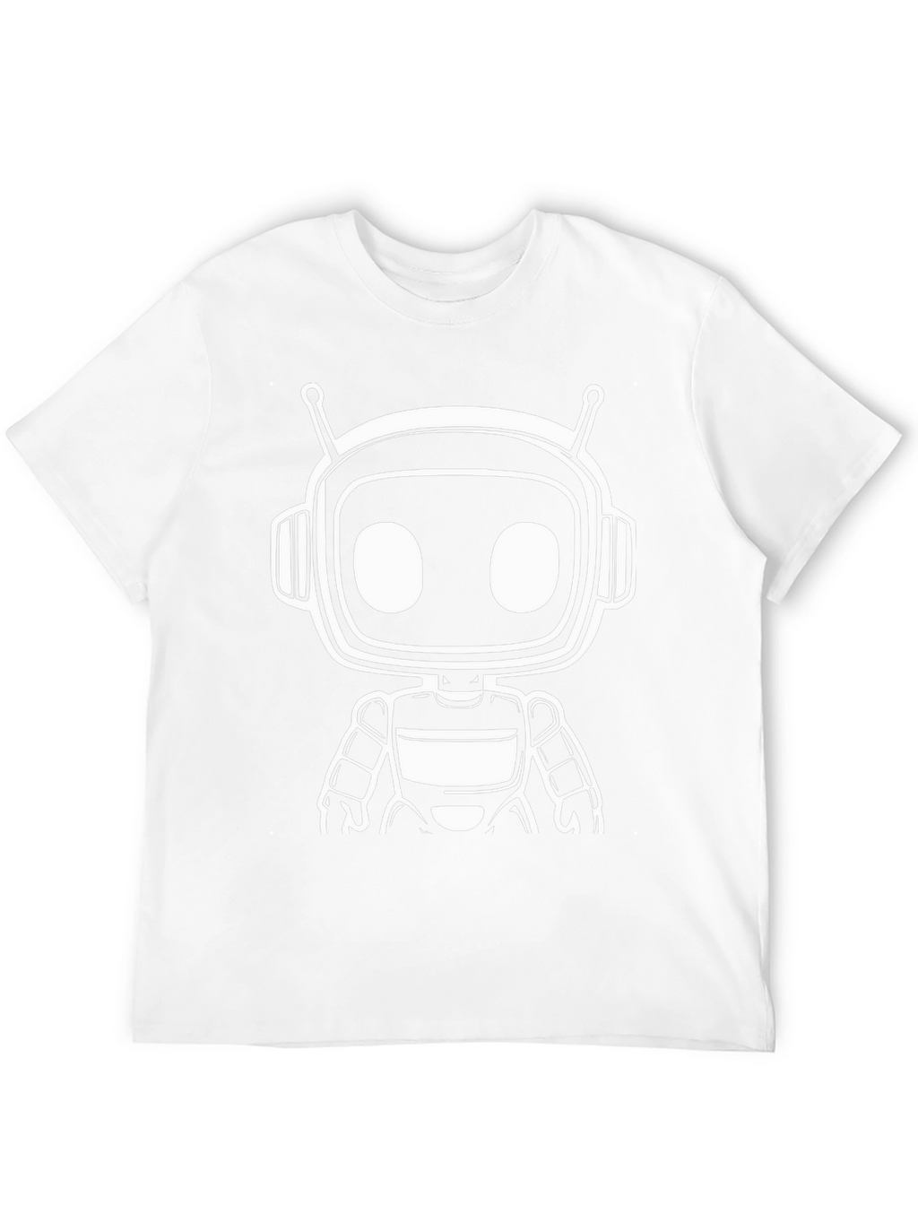 Robot Graphic Tee - Cool Sci-Fi Shirt