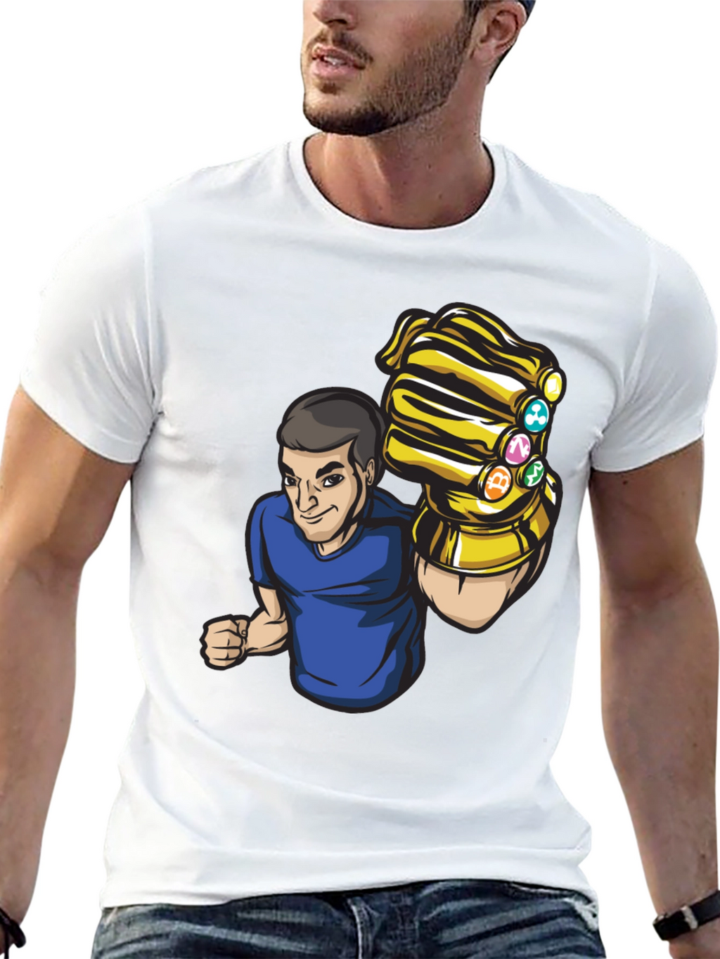 Crypto Thanos T-Shirt - Bitcoin & Altcoins