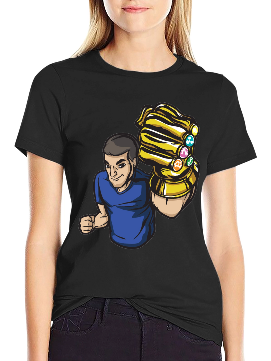 Crypto Thanos T-Shirt - Bitcoin & Altcoins