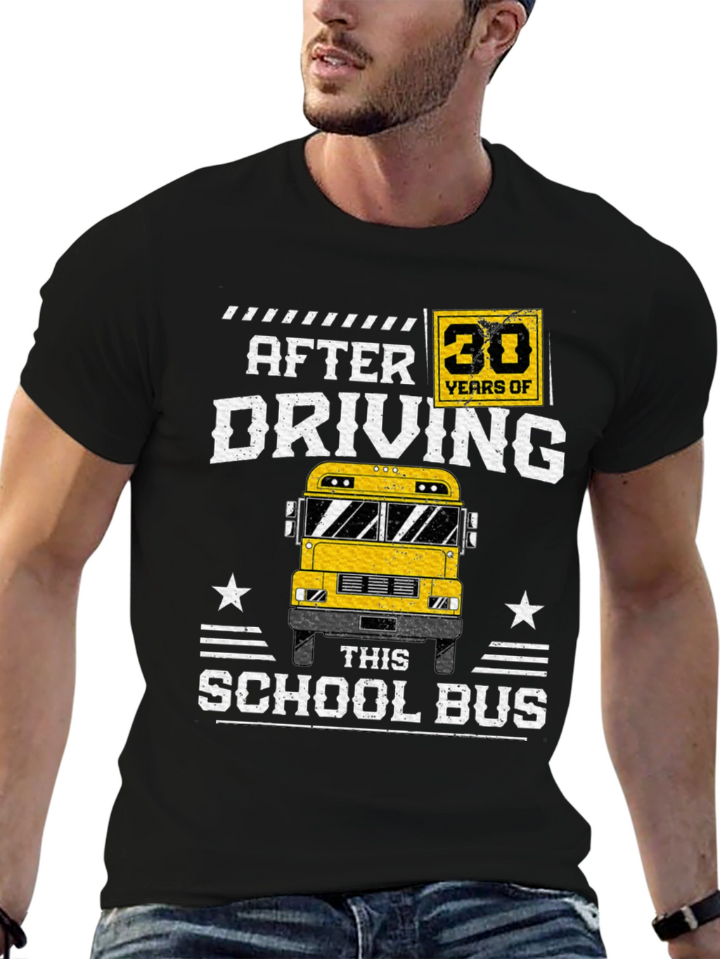 30 Years of Driving School Bus T-Shirt