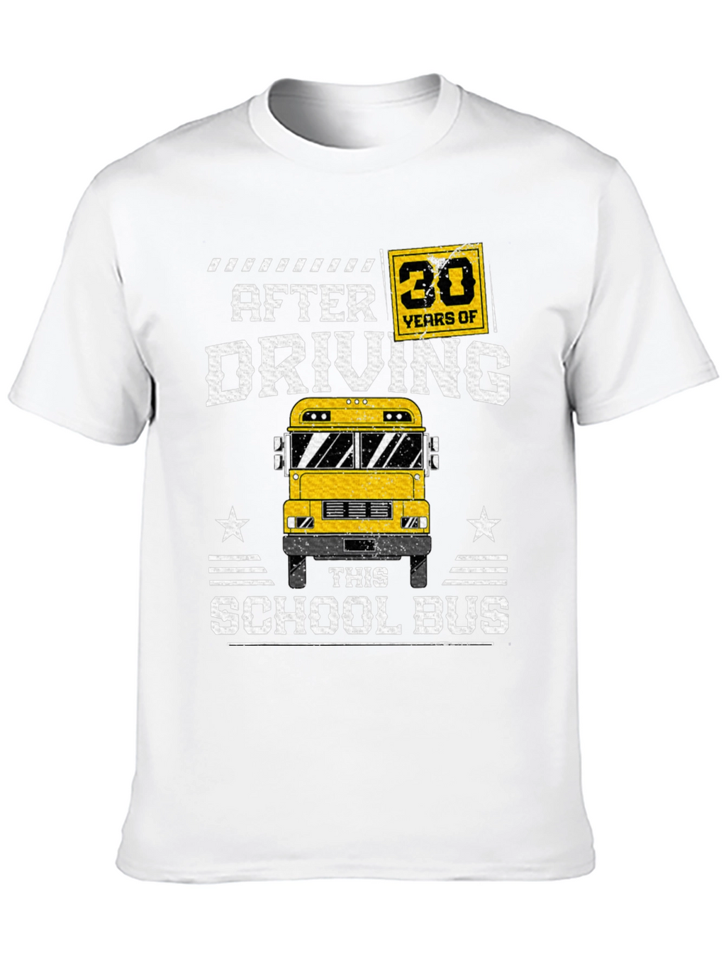 30 Years of Driving School Bus T-Shirt