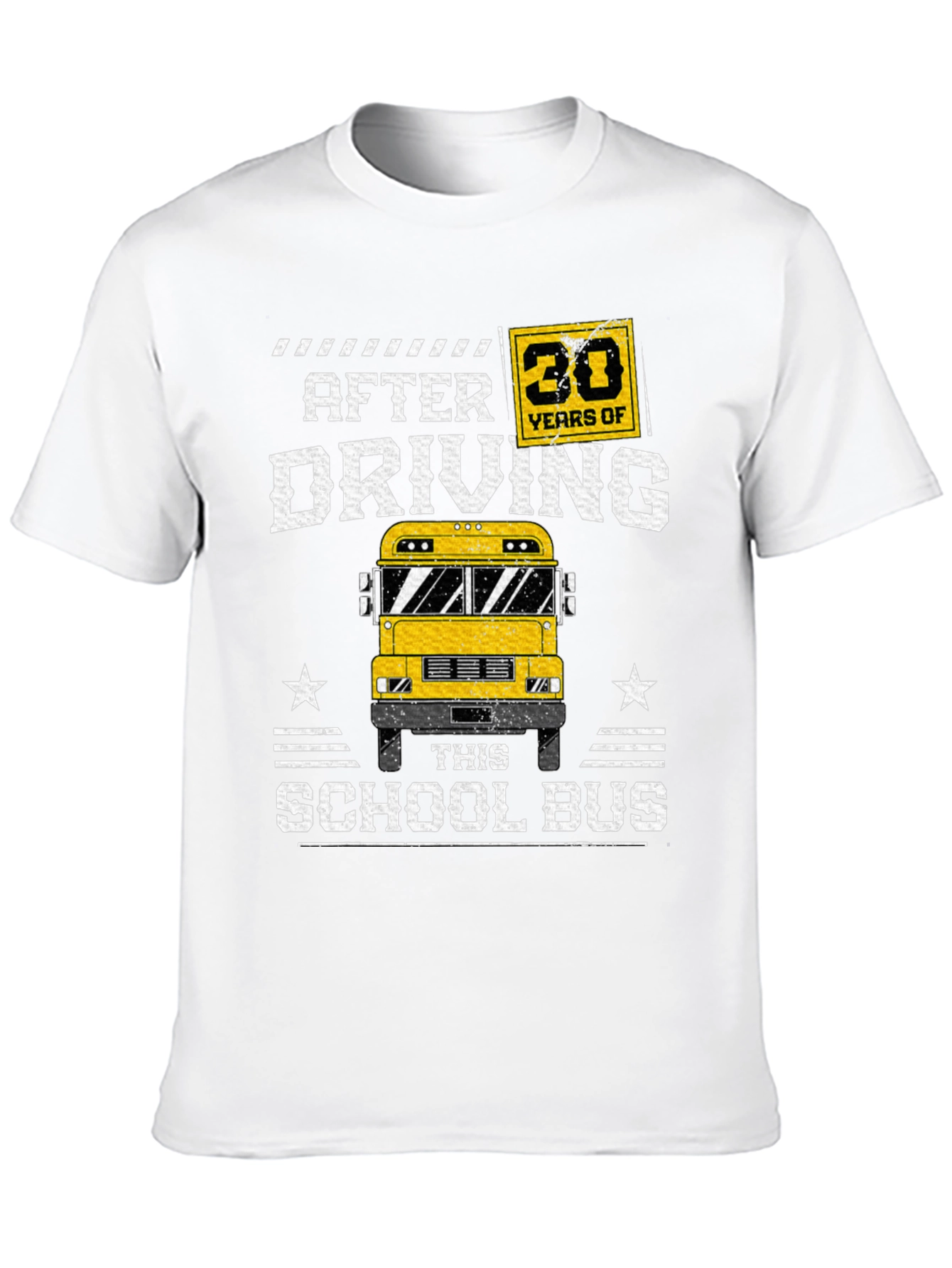 30 Years of Driving School Bus T-Shirt