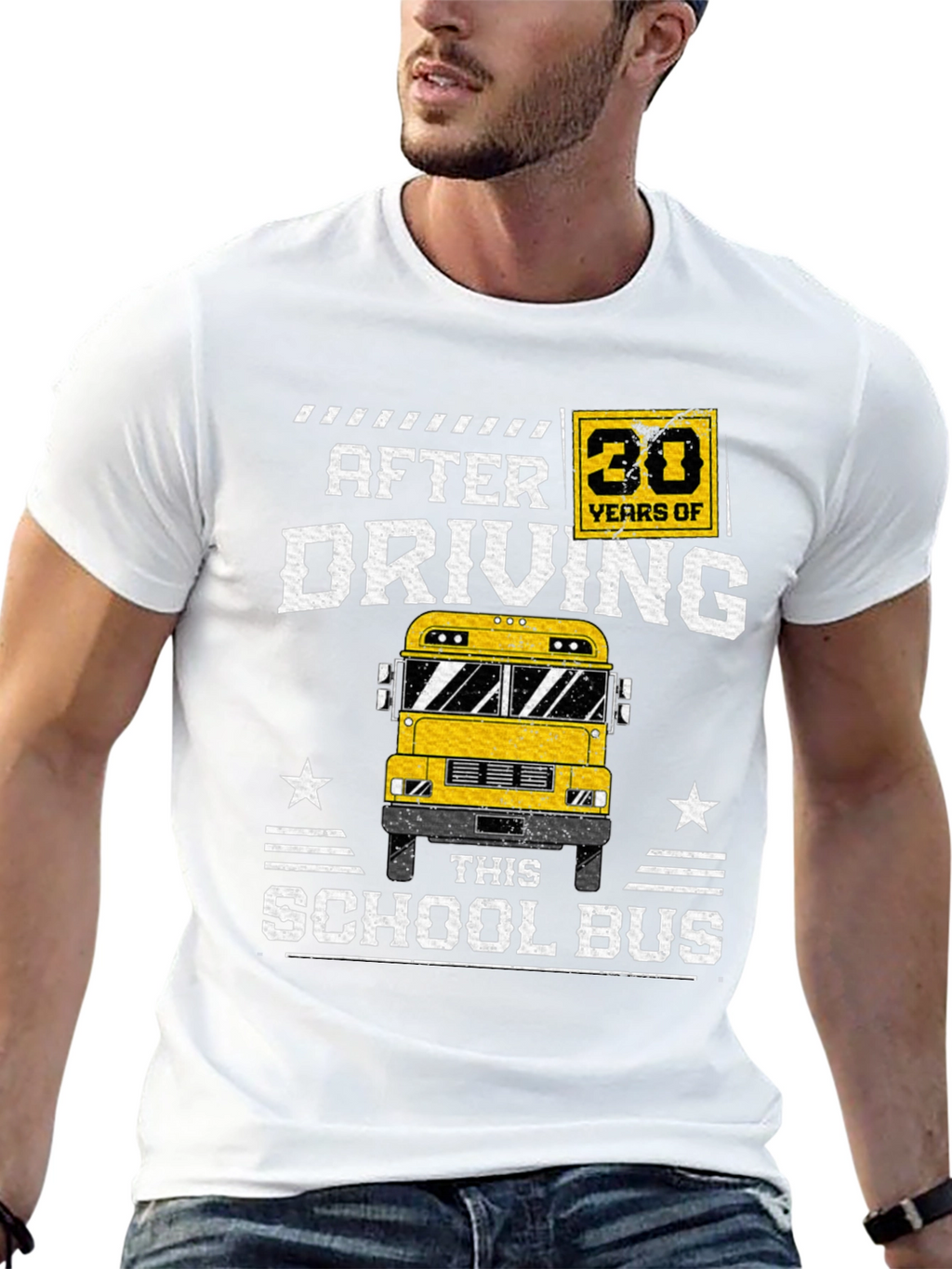 30 Years of Driving School Bus T-Shirt