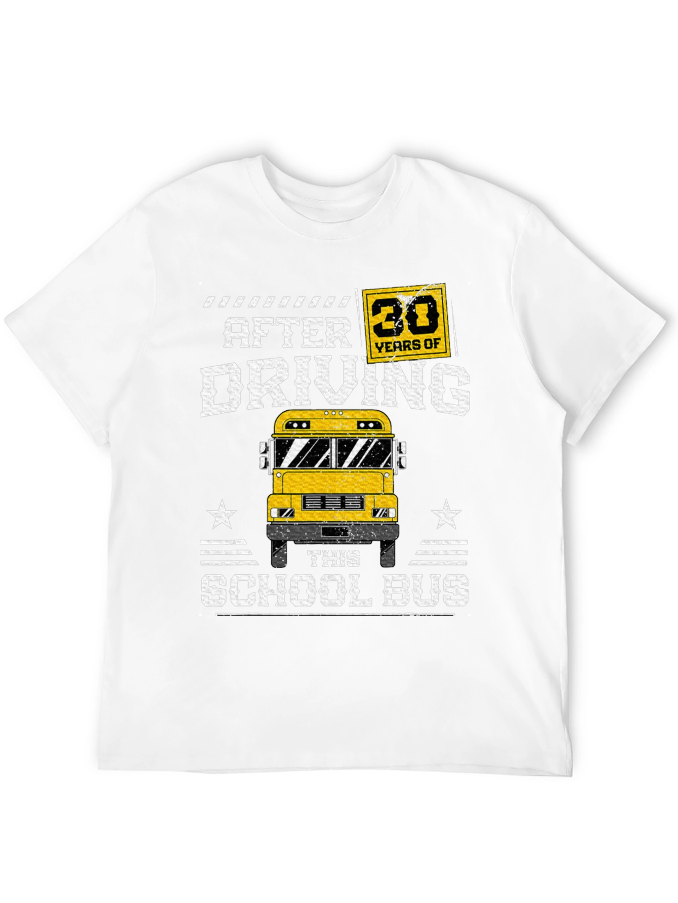 30 Years of Driving School Bus T-Shirt