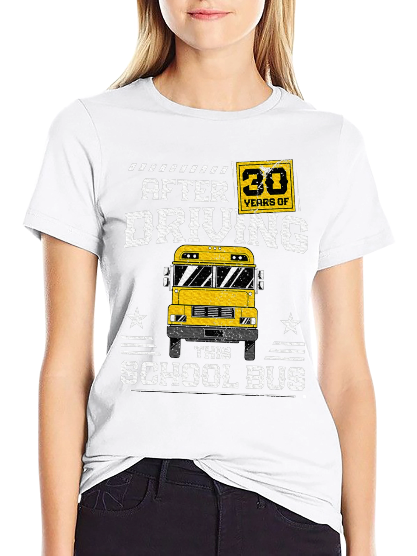 30 Years of Driving School Bus T-Shirt