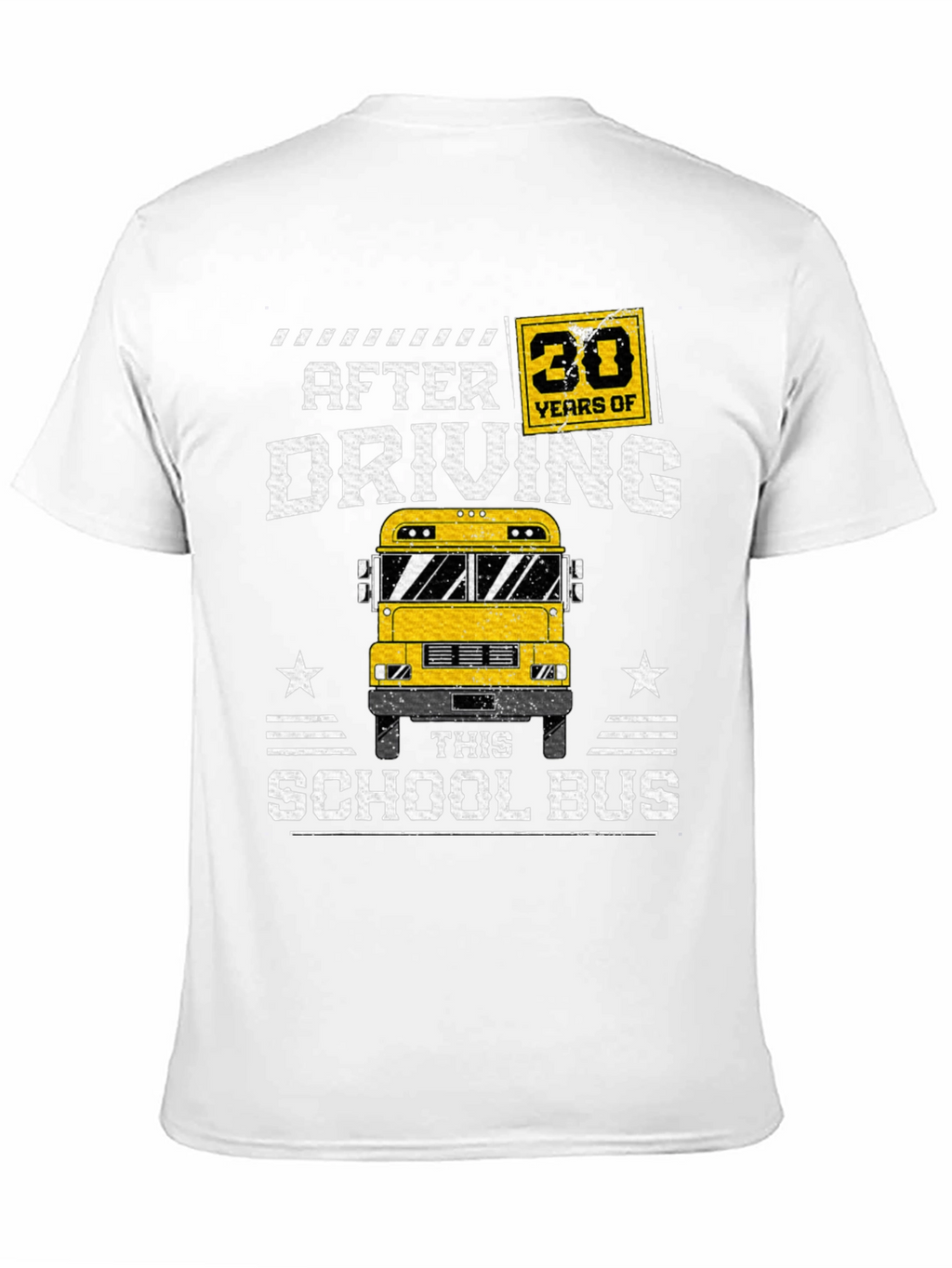 30 Years of Driving School Bus T-Shirt