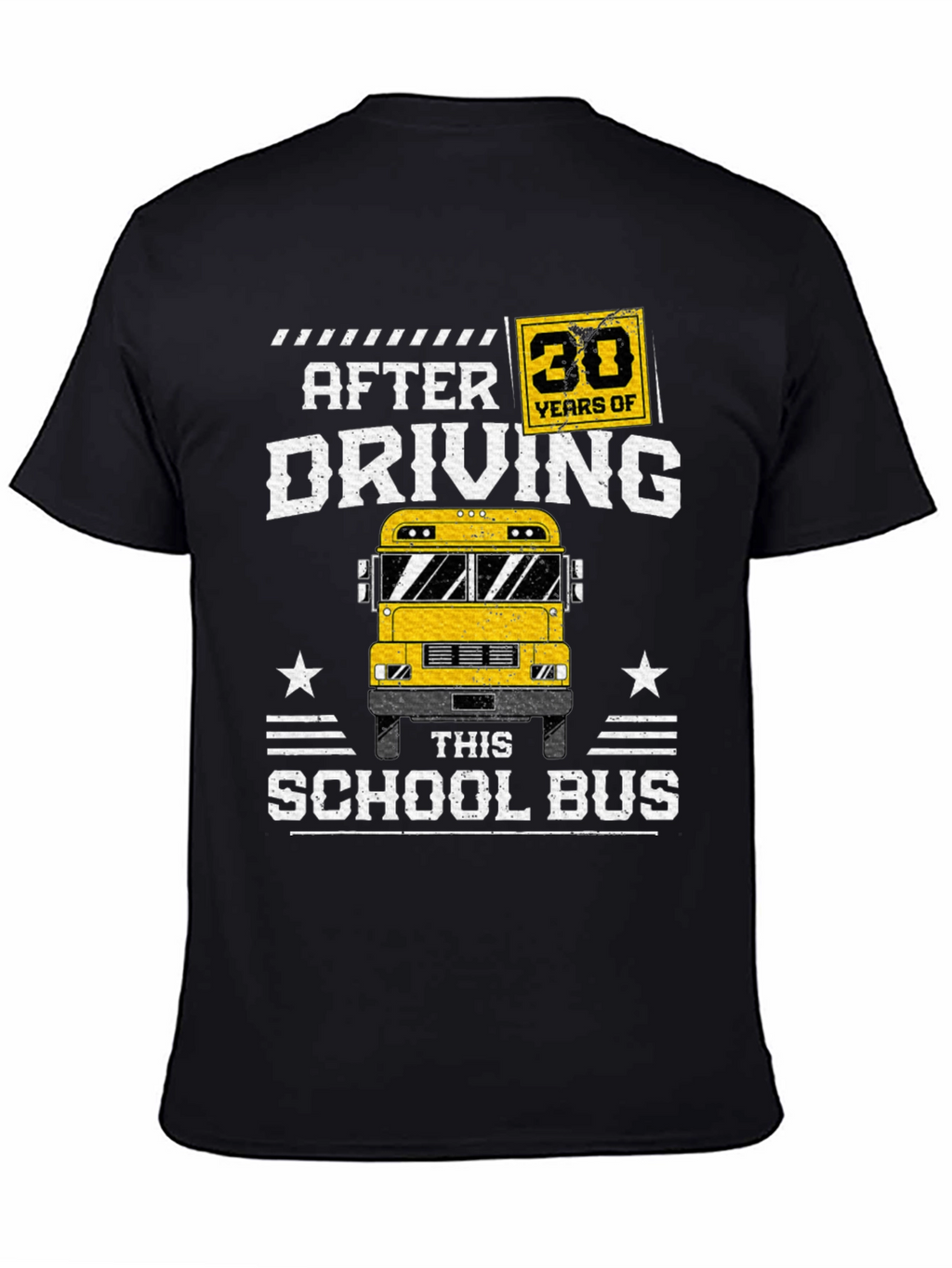 30 Years of Driving School Bus T-Shirt