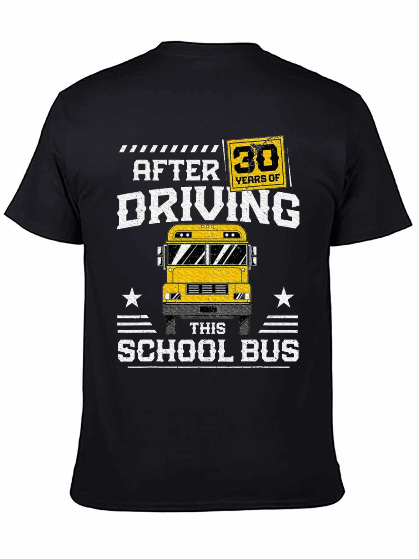 30 Years of Driving School Bus T-Shirt