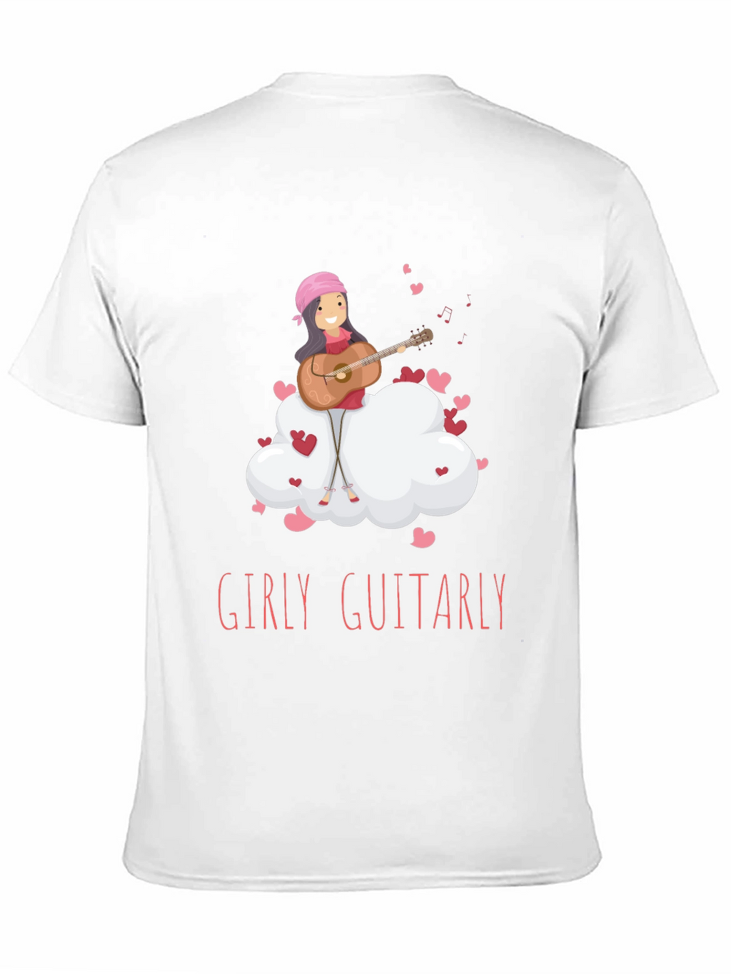 Girly Guitarly Black T-Shirt