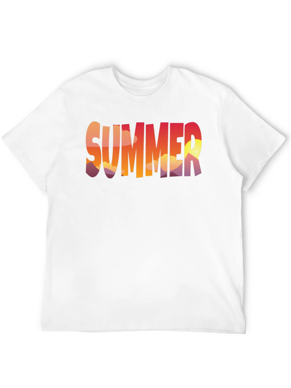 Summer Sunset Graphic T-Shirt