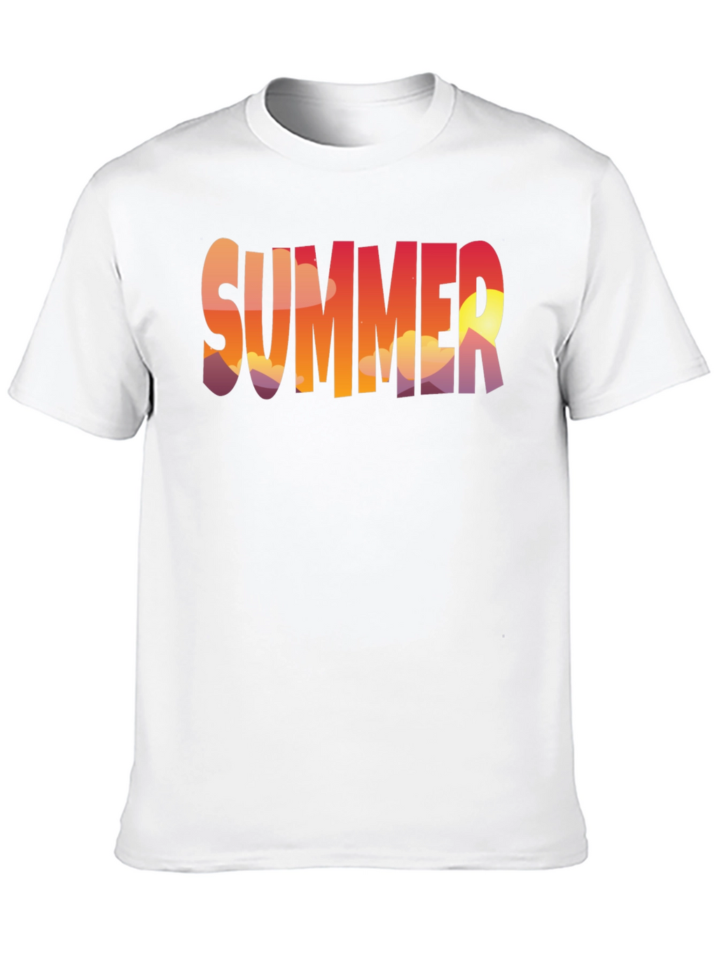 Summer Sunset Graphic T-Shirt