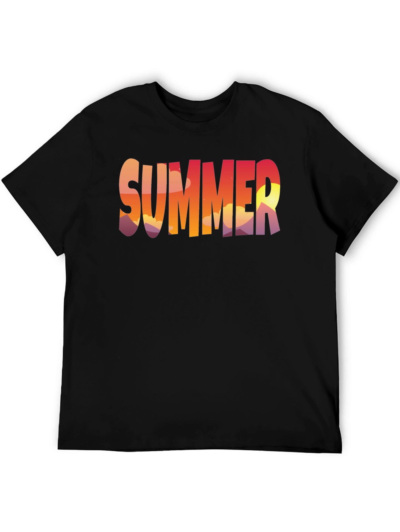 Summer Sunset Graphic T-Shirt