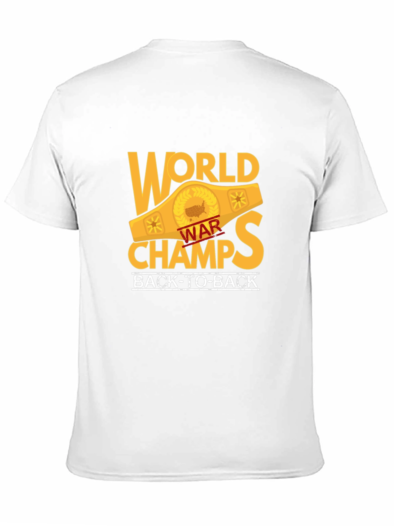 World War Champs Black T-Shirt