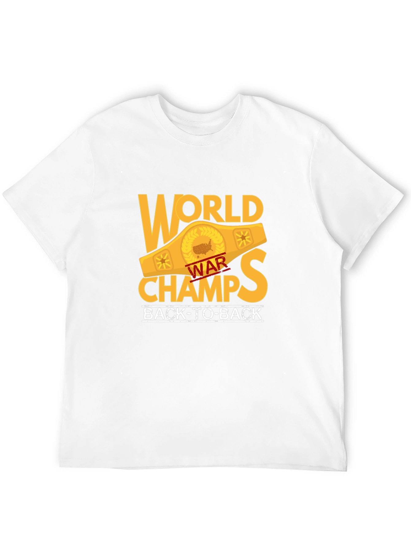 World War Champs Black T-Shirt