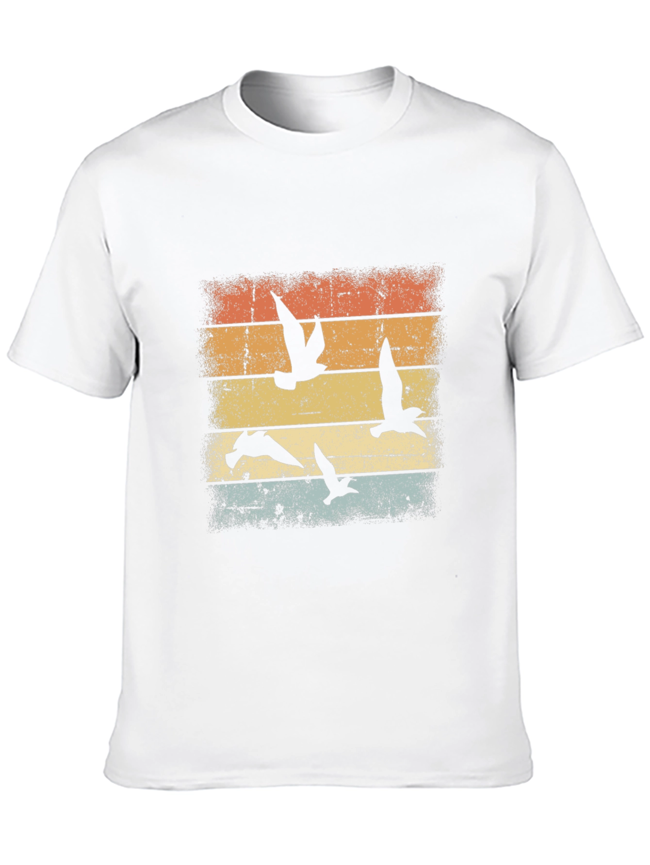 Retro Bird Silhouette T-Shirt