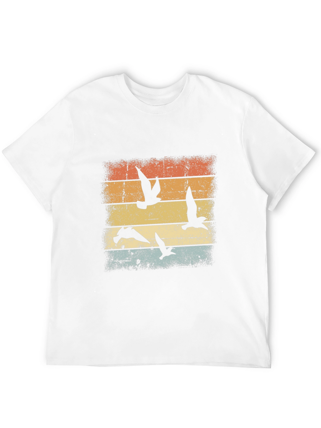 Retro Bird Silhouette T-Shirt