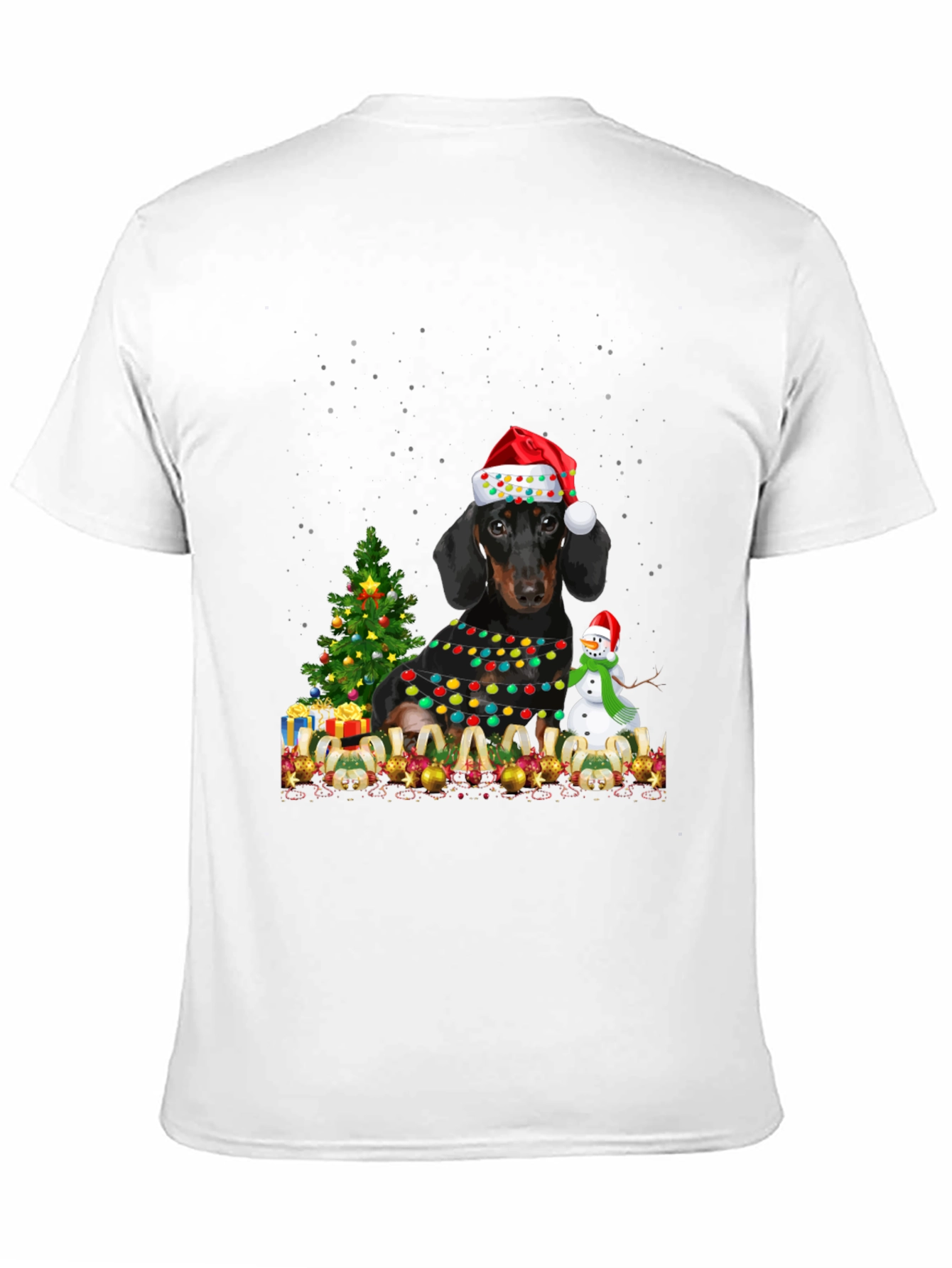 Dachshund Christmas T-Shirt - Holiday Dog Tee