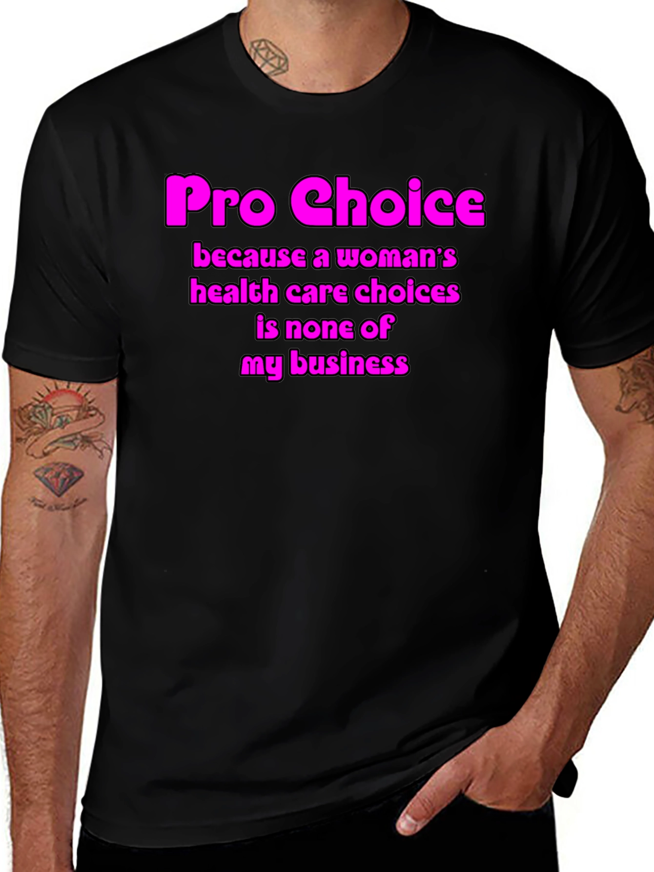 Pro Choice Graphic T-Shirt - Womens Rights Tee