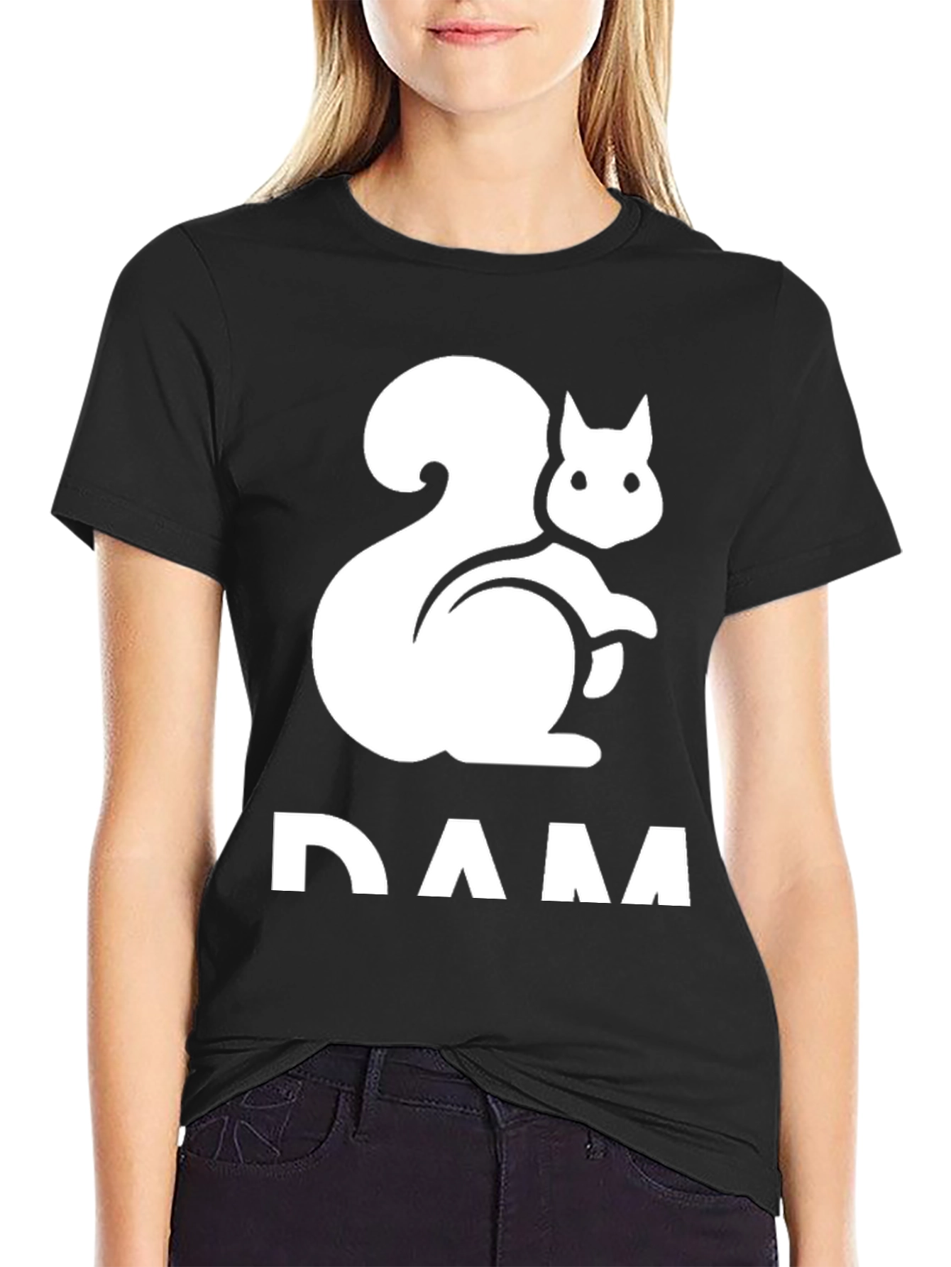 Funny Squirrel DAM T-Shirt