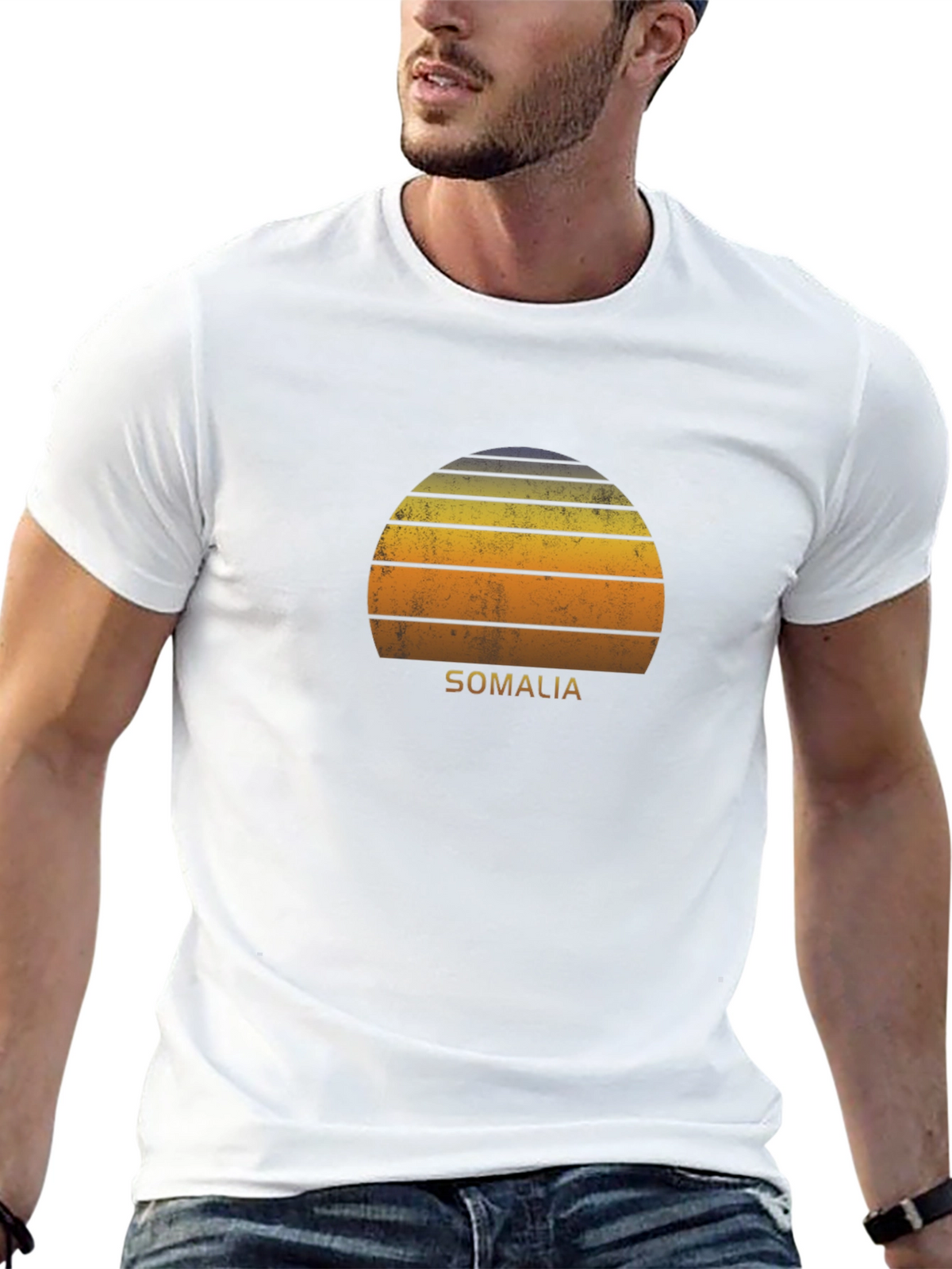 Vintage Somalia Sunset T-Shirt - Retro Graphic Tee