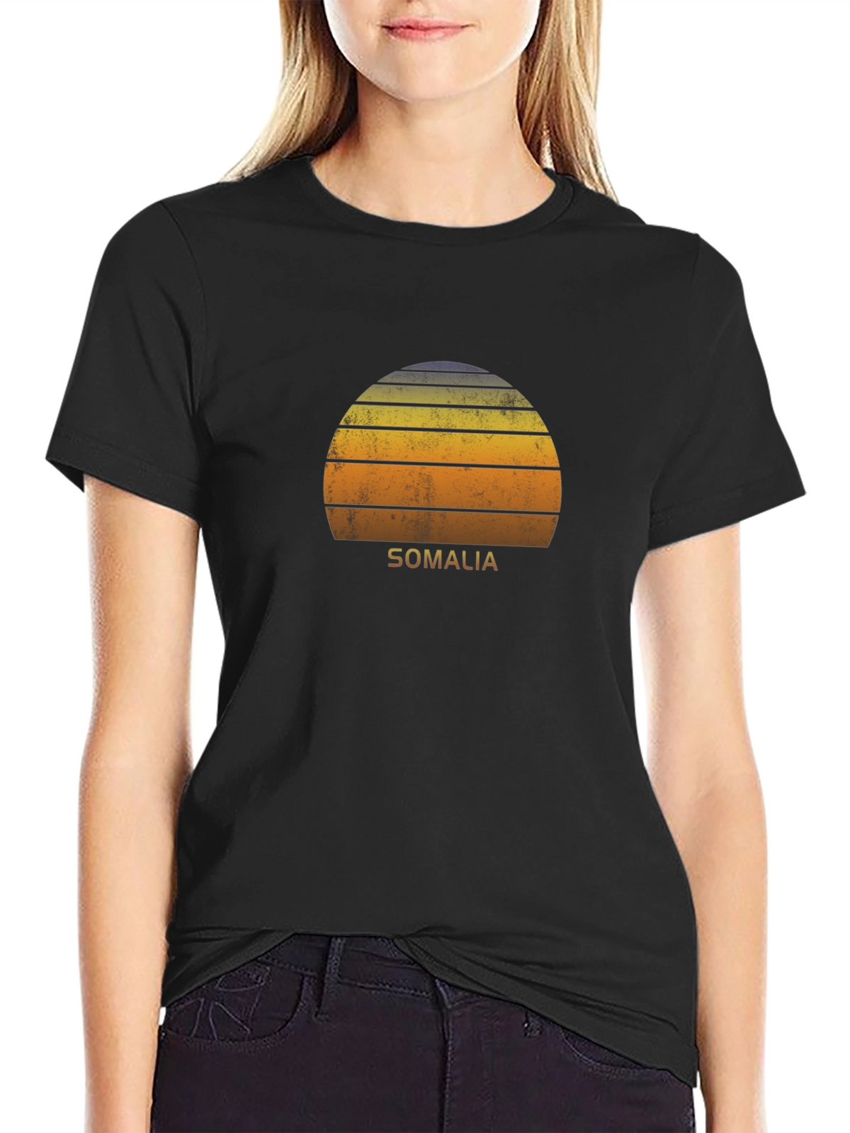 Vintage Somalia Sunset T-Shirt - Retro Graphic Tee