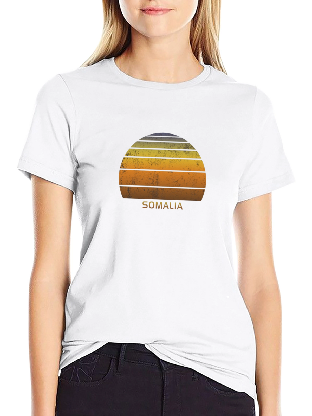 Vintage Somalia Sunset T-Shirt - Retro Graphic Tee