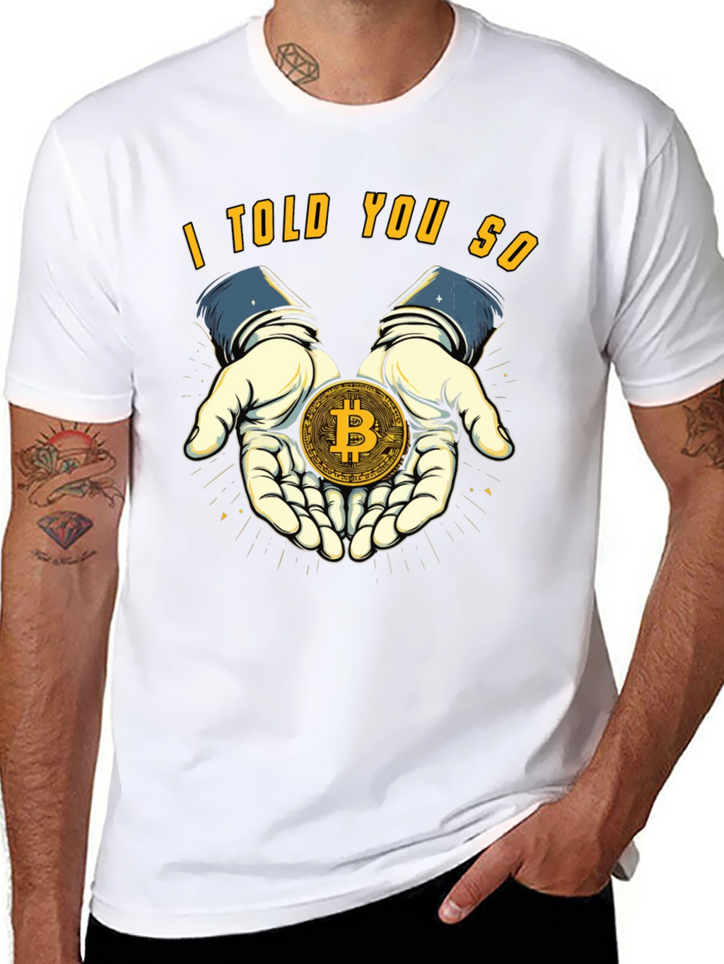 Bitcoin T-Shirt - I Told You So Design