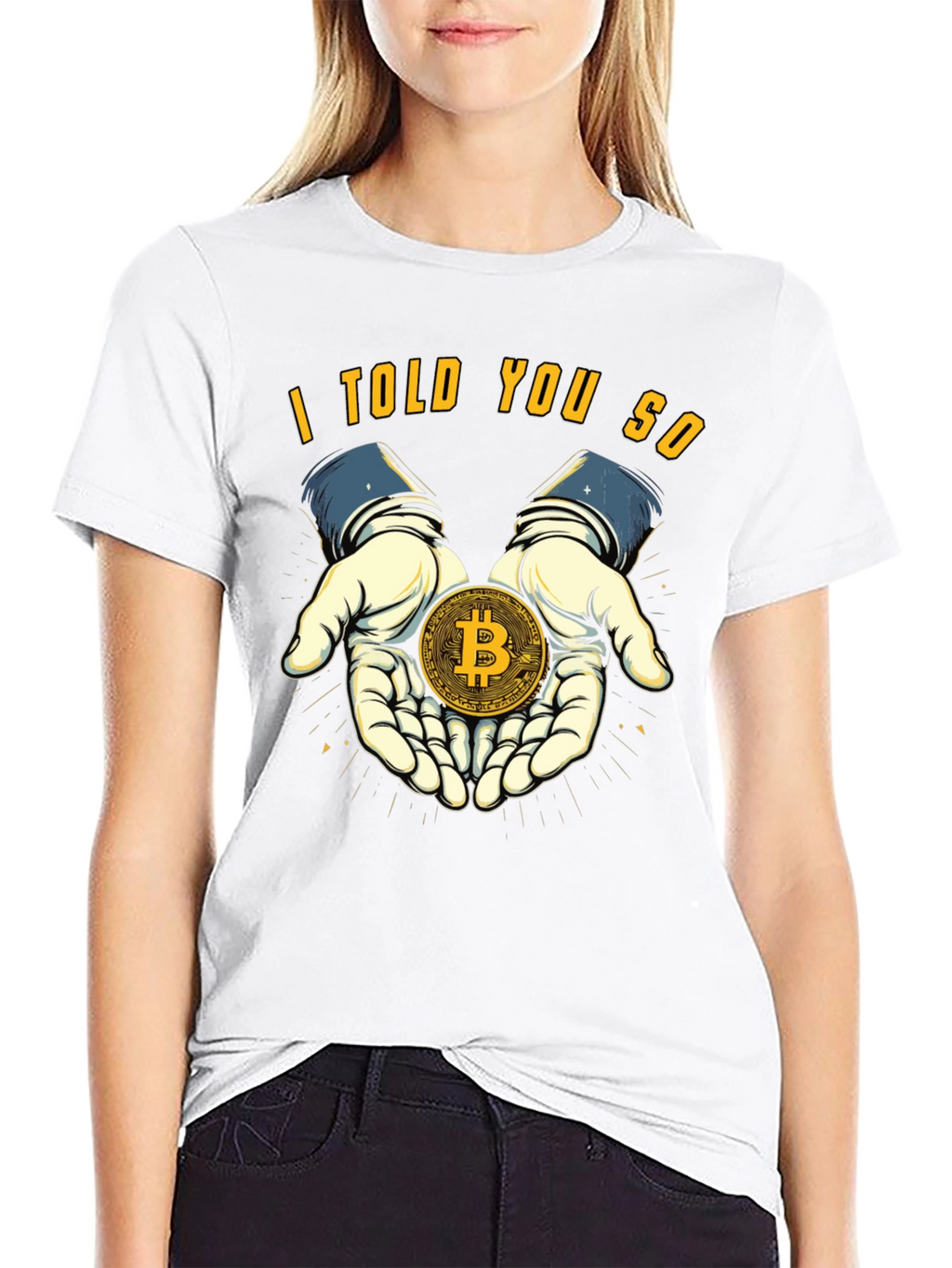 Bitcoin T-Shirt - I Told You So Design