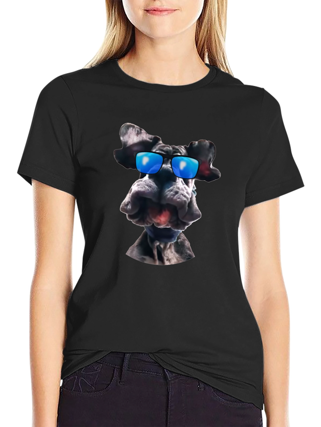 Cool Dog Graphic T-Shirt