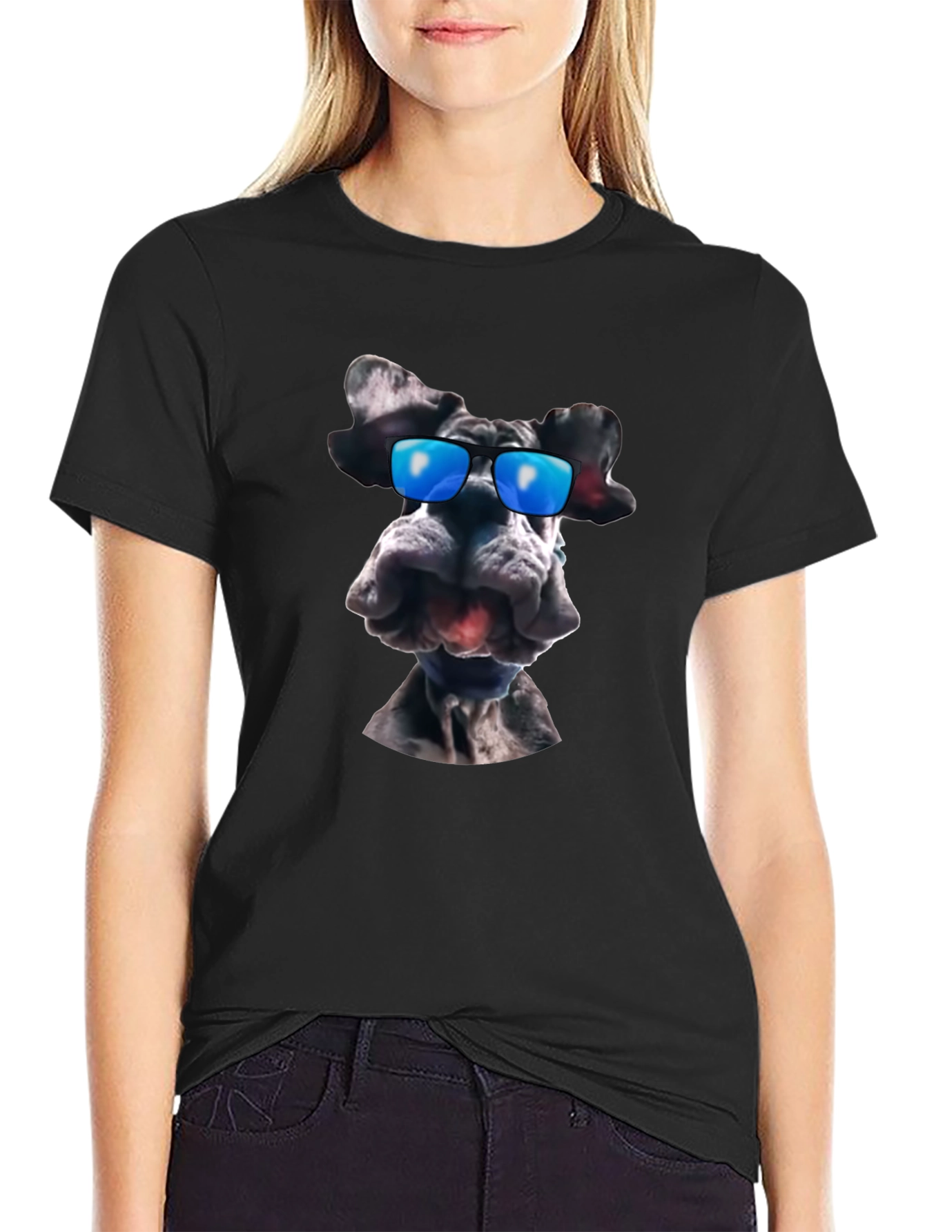 Cool Dog Graphic T-Shirt