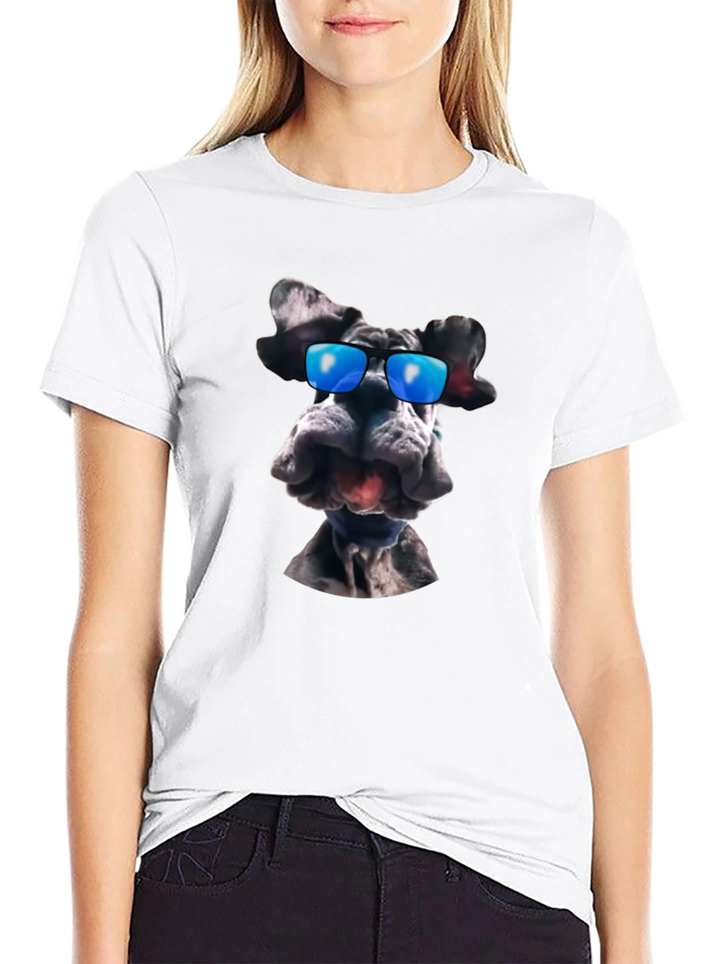 Cool Dog Graphic T-Shirt