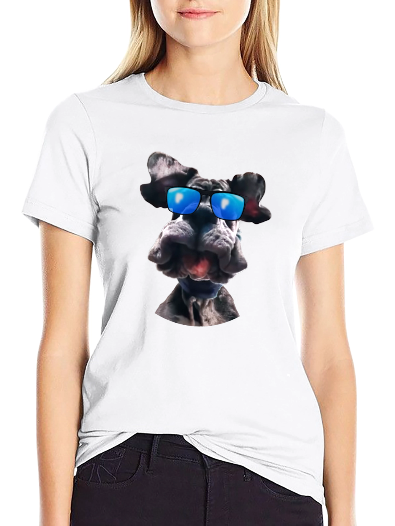 Cool Dog Graphic T-Shirt