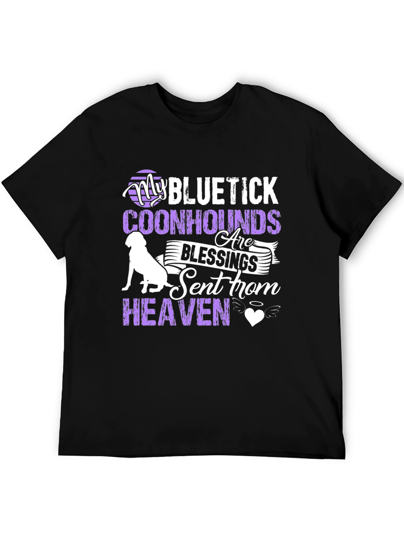 Bluetick Coonhound Blessing Graphic T-Shirt