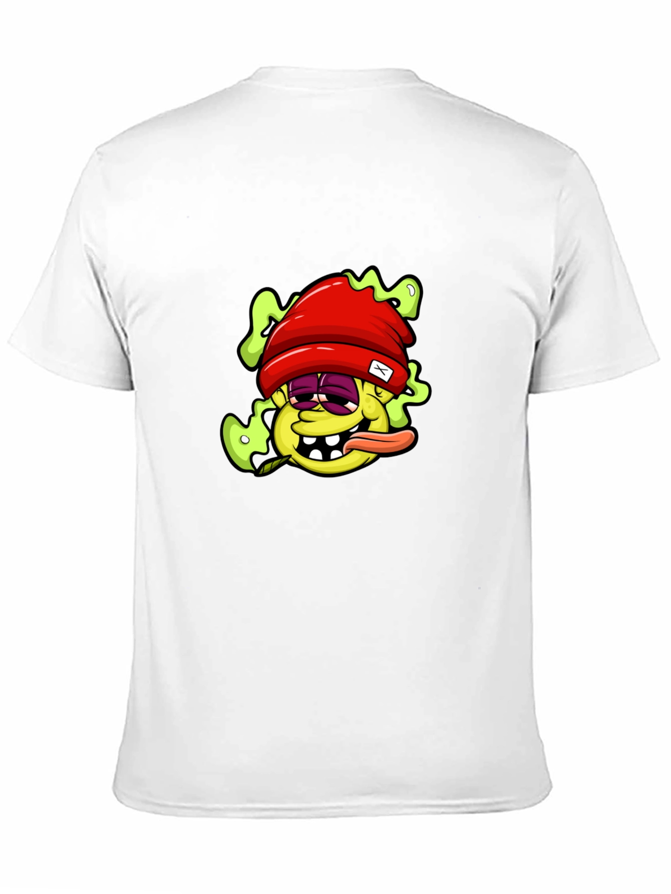 Cartoon Character Graphic Black T-Shirt