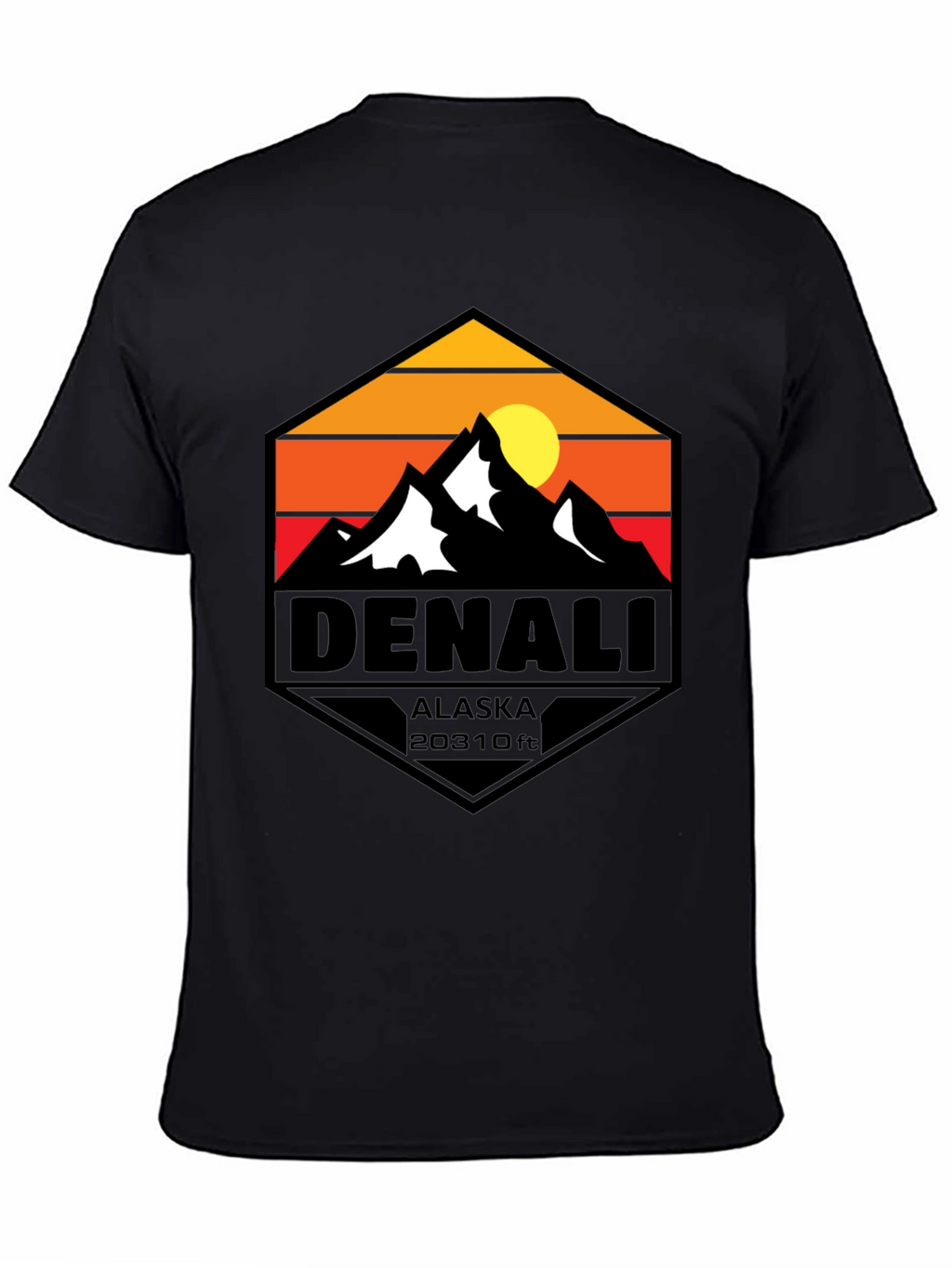 Denali Alaska Graphic T-Shirt
