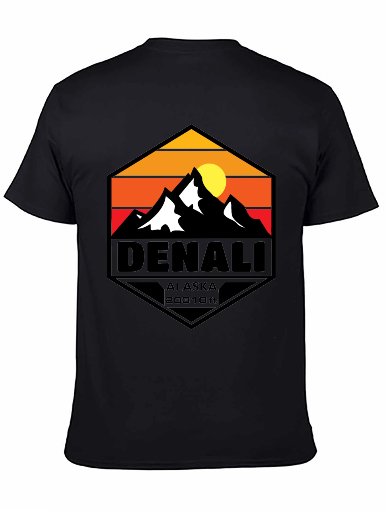 Denali Alaska Graphic T-Shirt