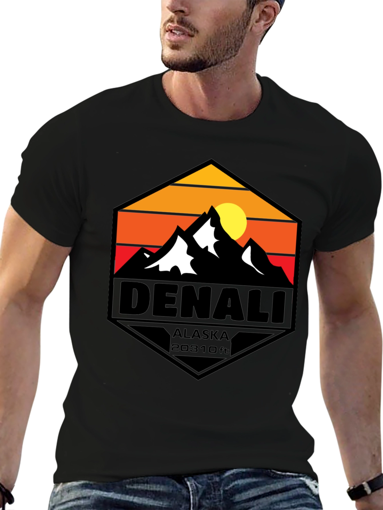Denali Alaska Graphic T-Shirt