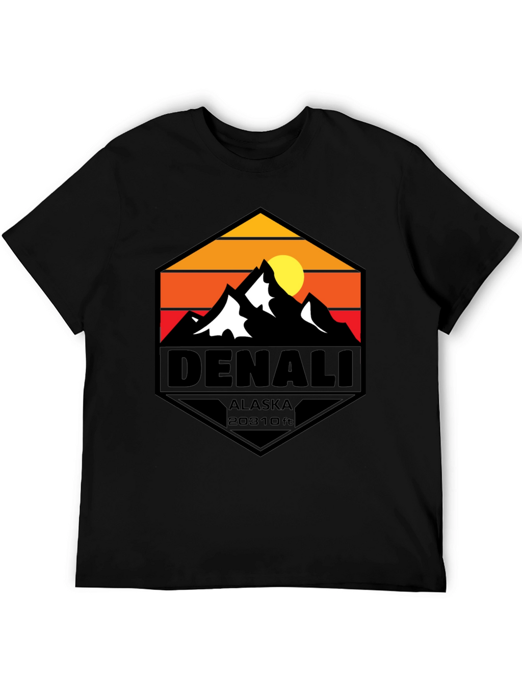 Denali Alaska Graphic T-Shirt